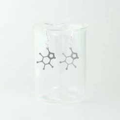 Jewelry Sorcery Science Earrings: Caffeine