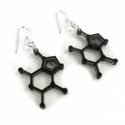 Jewelry Sorcery Science Earrings: Chocolate 8 Jewelry Sorcery Science Earrings: Chocolate