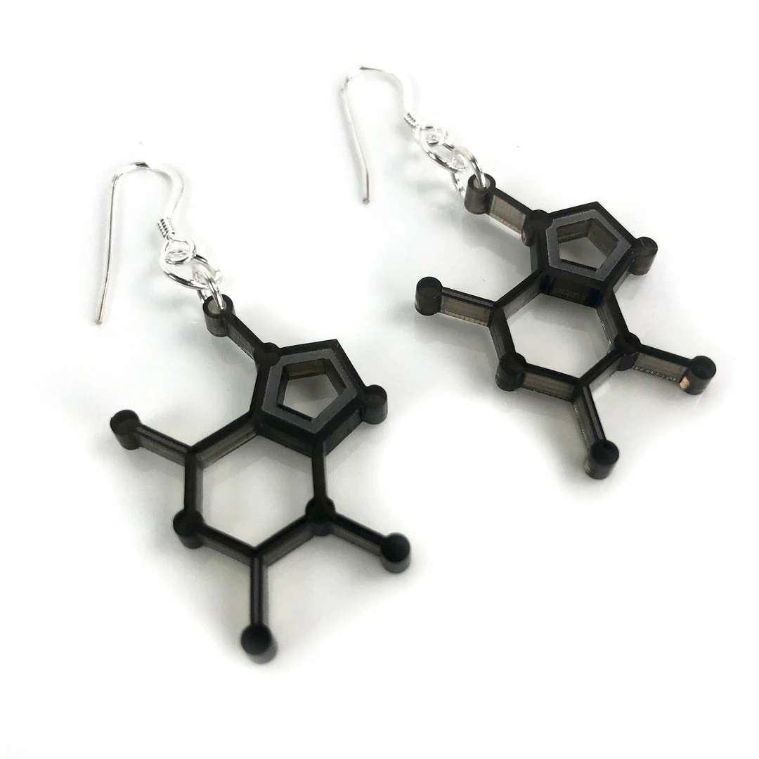 Jewelry Sorcery Science Earrings: Chocolate 5 Jewelry Sorcery Science Earrings: Chocolate