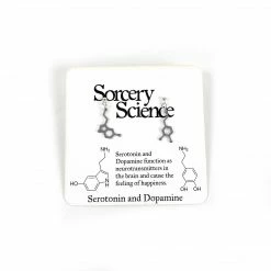 Jewelry Sorcery Science Earrings: Dopamine & Serotonin