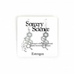 Sorcery Science Earrings: Estrogen