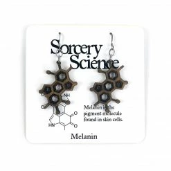 Jewelry Sorcery Science Earrings: Melanin