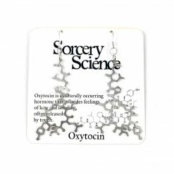 Sorcery Science Earrings: Oxytocin