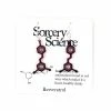 Sorcery Science Earrings: Resveratrol (Red Wine) 1 Sorcery Science Earrings: Resveratrol (Red Wine)