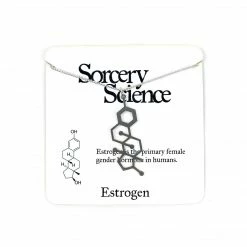 Sorcery Science Necklace: Estrogen Jewelry