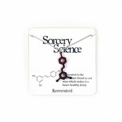 Sorcery Science Necklace: Resveratrol (Red Wine)