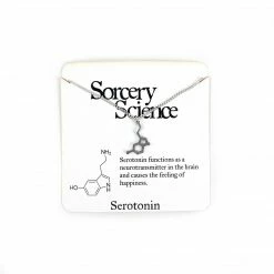 Jewelry Sorcery Science Necklace: Serotonin