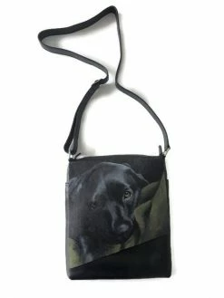 South Paw Satchels Sasha Large Leather Crossbody: Bella