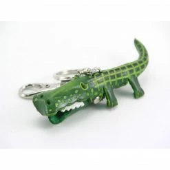 Sunflower Handmade Leather Keychain