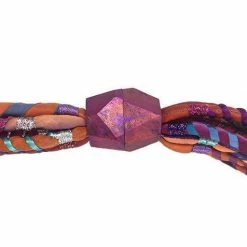 Susan Sanders Fancy Silkworm 26.5": Sangria