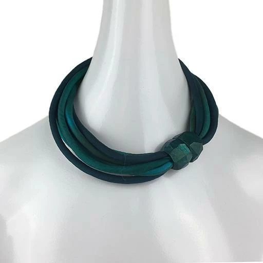 Collections Susan Sanders Silkworm 19": Teal 6 Collections Susan Sanders Silkworm 19": Teal