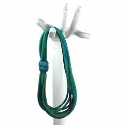 Susan Sanders Silkworm 24": Cool Greens