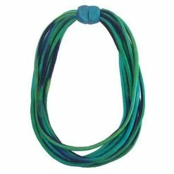 ESSE Elegant Store 27 Susan Sanders Silkworm 24": Cool Greens