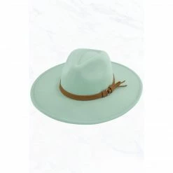 Suzie Q Hat: Big Brim Peach Heart Jazz Hat Extras