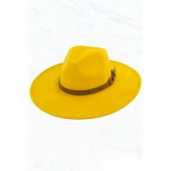 Suzie Q Hat: Big Brim Peach Heart Jazz Hat Extras