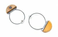 Tara Locklear Earrings: Diam Post Hoops (small) 11 Tara Locklear Earrings: Diam Post Hoops (small)