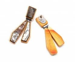 Tara Locklear Earrings: G-Flat Hinge Dangles