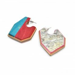 Tara Locklear Earrings: OG Gem Post Hoops