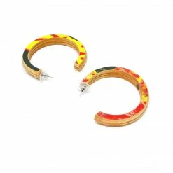 Tara Locklear Earrings: XL 3 Quarter Post Hoops