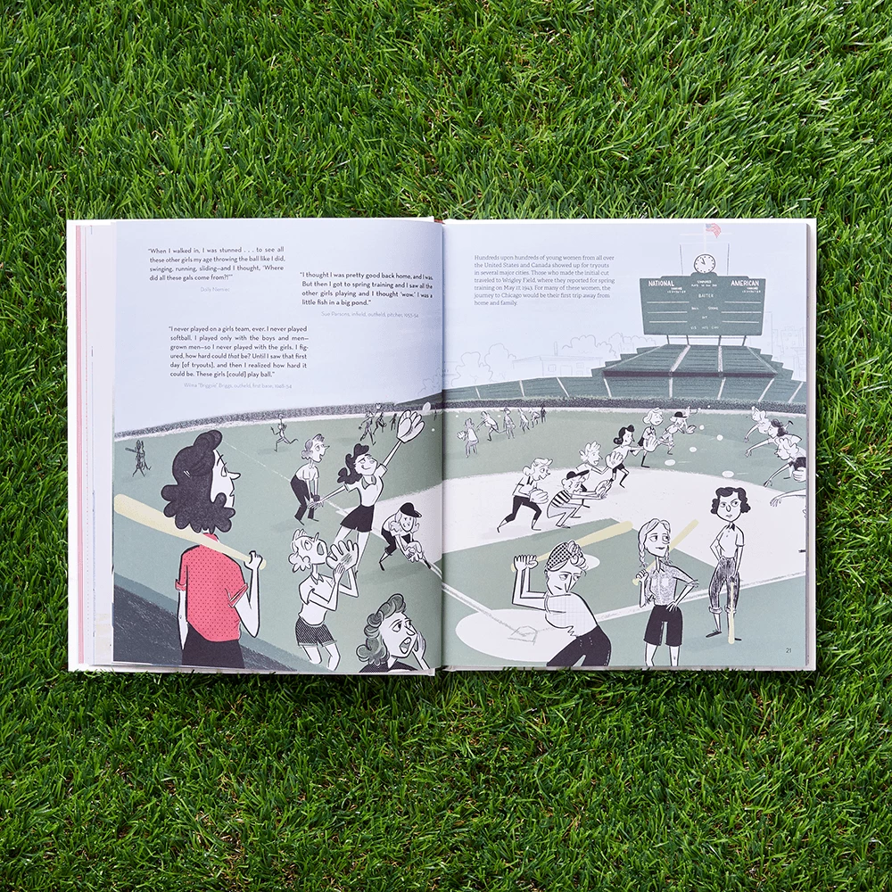 Chronicle Books The Incredible Women Of The All-American Girls Professional Baseball League, Hardback 6 Chronicle Books The Incredible Women Of The All-American Girls Professional Baseball League, Hardback