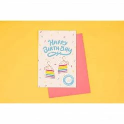 The Super Sassy Pop Out Earring Greeting Card Jewelry