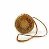 The Winding Road Bag: Round Star Rattan Crossbody Bags