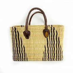 The Winding Road: Moroccan Basket Bag Bags