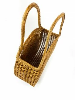 Bags The Winding Road: Round Open Weave Tote