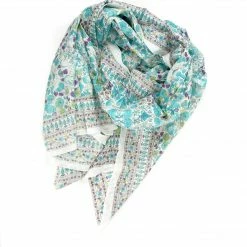 Extras The Winding Road Scarf: Cotton Cherry Print