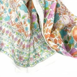 Extras The Winding Road Scarf: Cotton Cherry Print