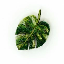 Jewelry Trovelore Brooch: Monstera Leaf