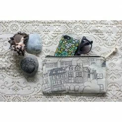 Two Bridges Handmade Pouch: Cities