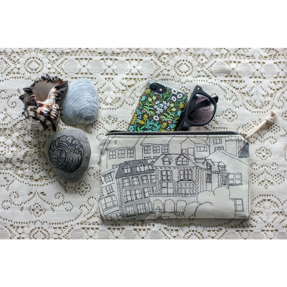 Two Bridges Handmade Pouch: Cities 3 Two Bridges Handmade Pouch: Cities