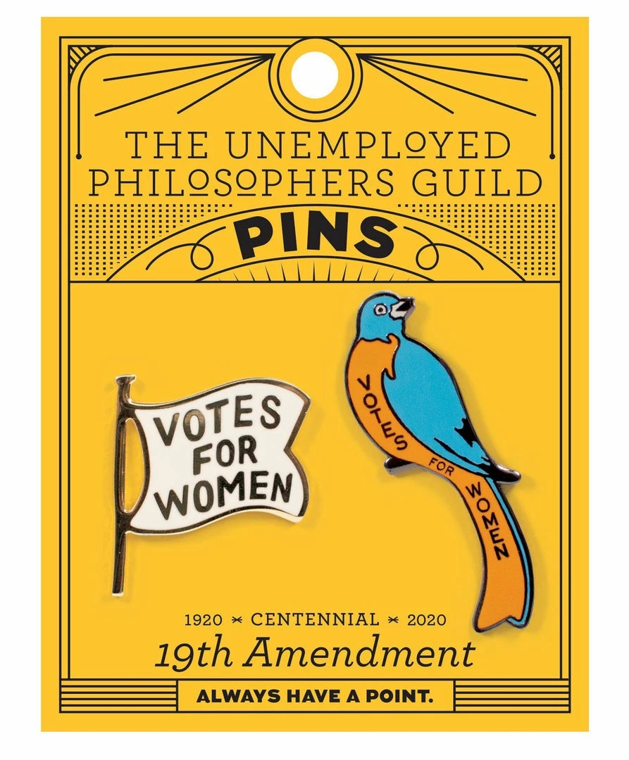 Unemployed Philosophers Enamel Pins 4 Unemployed Philosophers Enamel Pins