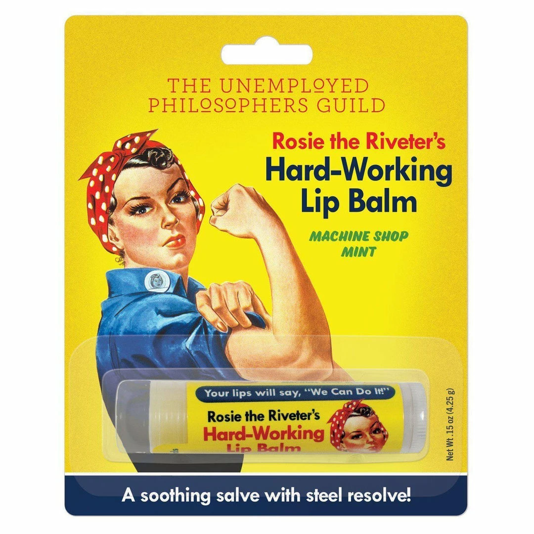Unemployed Philosophers Lip Balm: Rosie The Riveter Extras 3 Unemployed Philosophers Lip Balm: Rosie The Riveter Extras