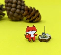 [un]possible Cuts Unpossible Cuts Earrings: Animals Jewelry