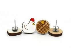 [un]possible Cuts Jewelry Unpossible Cuts Earrings: Food