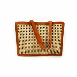 Village Thrive Bag: Raja Leather Laptop Bag