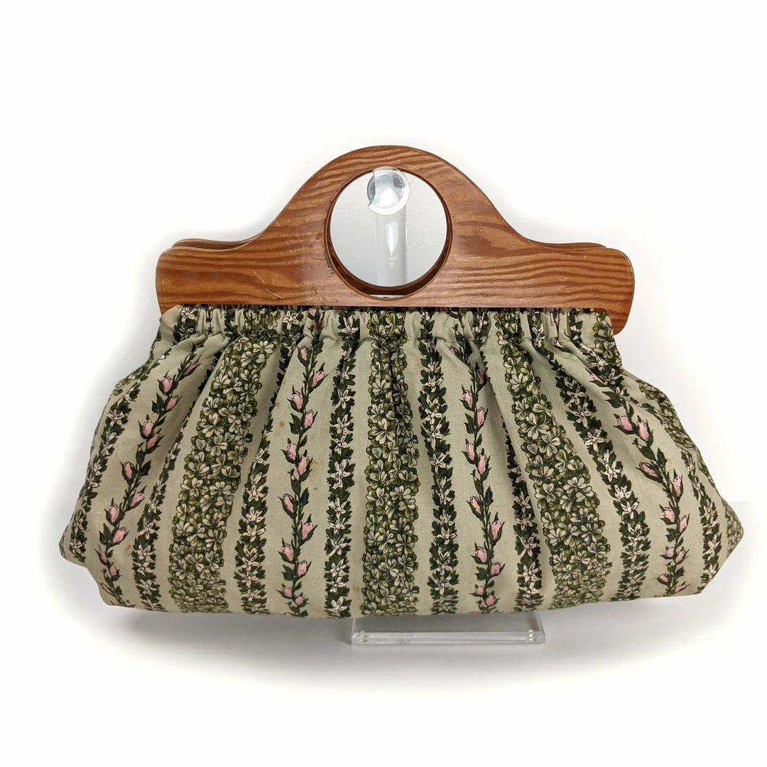 ESSE Purse Museum & Store Vintage 1940s Handmade Floral Tote 4 ESSE Purse Museum & Store Vintage 1940s Handmade Floral Tote