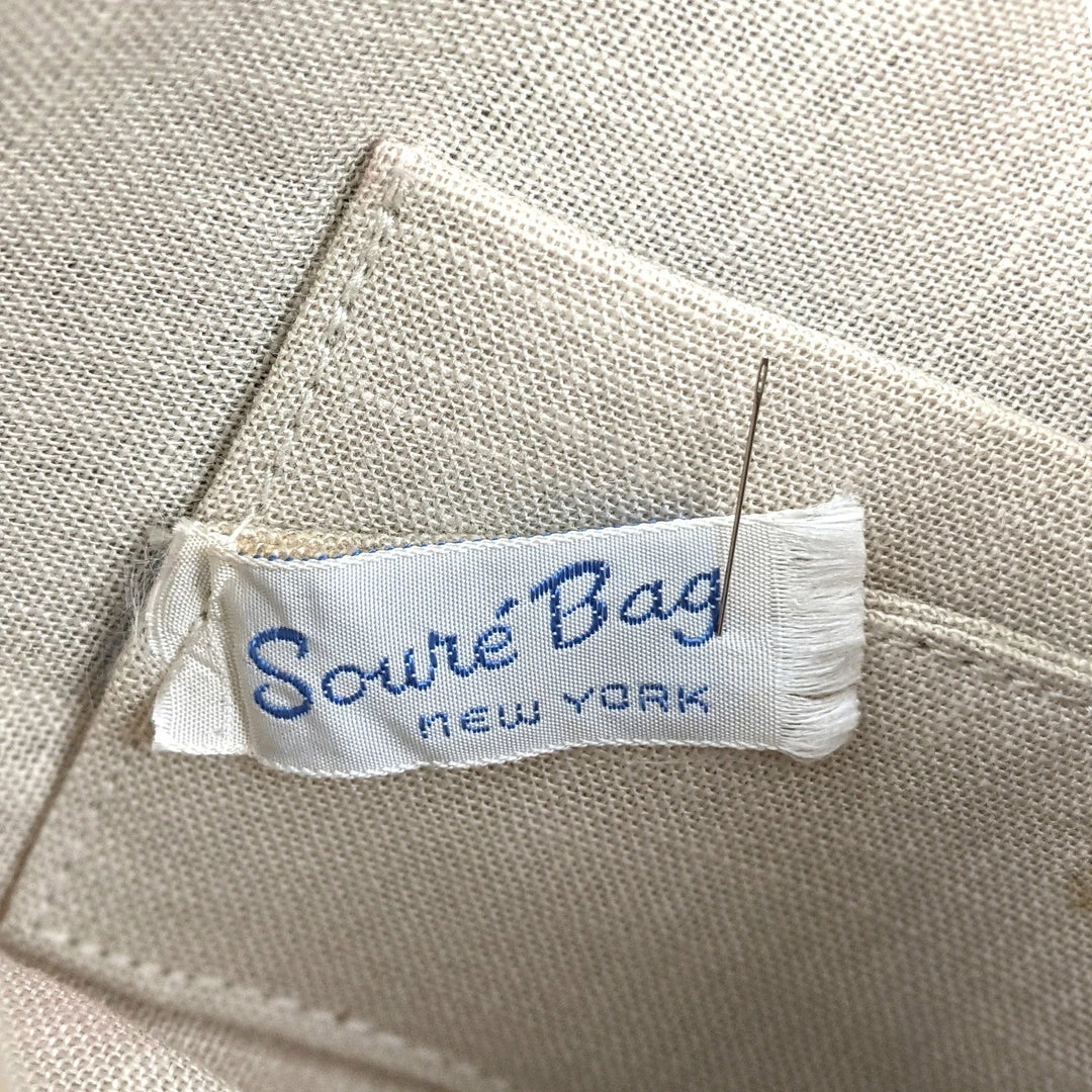 ESSE Purse Museum & Store Vintage 1950s Straw Clutch By Souré NYC 7 ESSE Purse Museum & Store Vintage 1950s Straw Clutch By Souré NYC