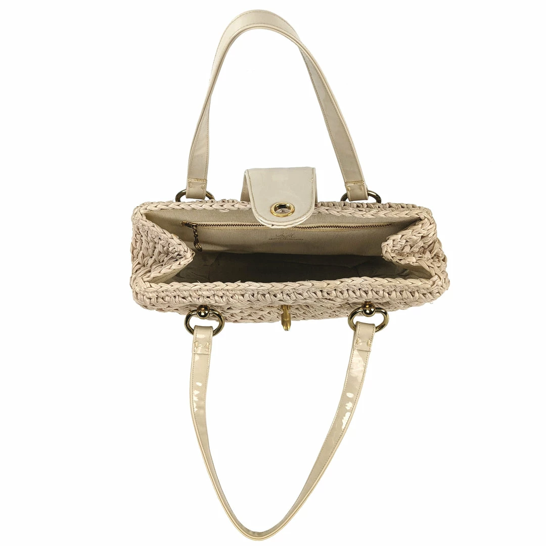 ESSE Purse Museum & Store Collections Vintage 1960s Faux Straw Handbag By Morris Moskowitz 5 ESSE Purse Museum & Store Collections Vintage 1960s Faux Straw Handbag By Morris Moskowitz