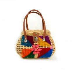 ESSE Purse Museum & Store Collections Vintage 1960's Mexican Basket Bag