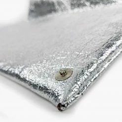 ESSE Purse Museum & Store Collections Vintage 1970s Silver Tote By Lady's Pride