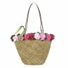 ESSE Purse Museum & Store Vintage/Retro 1990s Floral Straw Basket Bag Collections