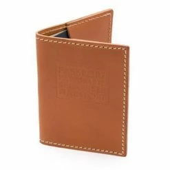 W Durable Goods Passport Cover: Tan