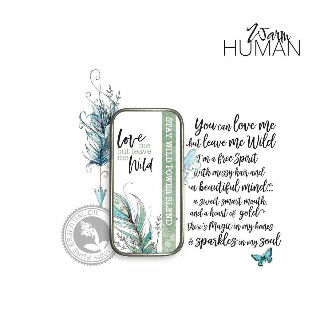 Extras Warm Human Essential Oil Solid: Stay Wild 3 Extras Warm Human Essential Oil Solid: Stay Wild