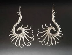 Zoa Chimerum Earrings: Large Curl Jewelry