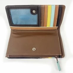 Mywalit Wallet: Zipped Center, Mocha Wallets