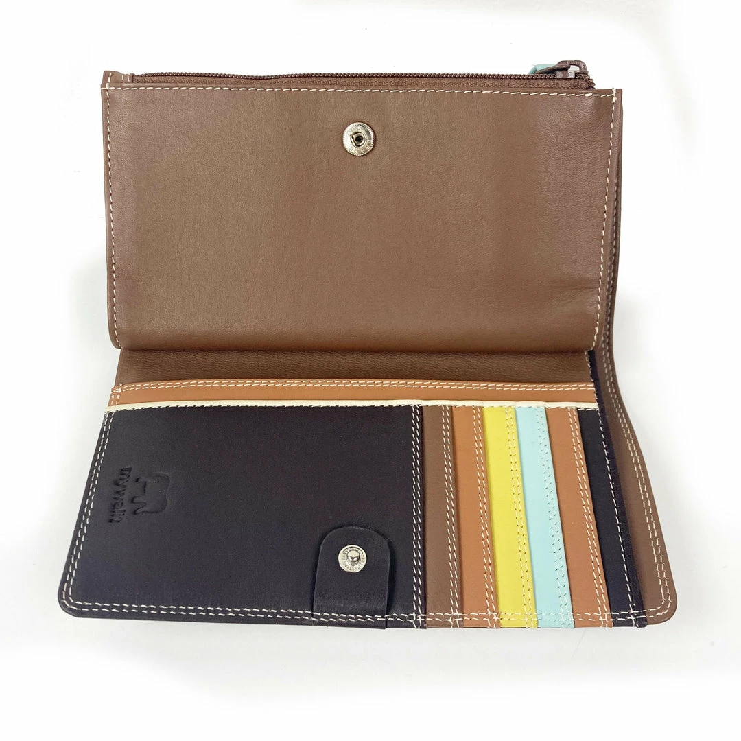 Mywalit Wallet: Zipped Center, Mocha Wallets 5 Mywalit Wallet: Zipped Center, Mocha Wallets